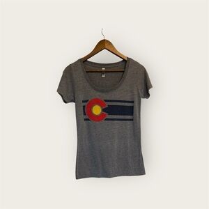 Colorado Flag Tee Shirt - Next Level